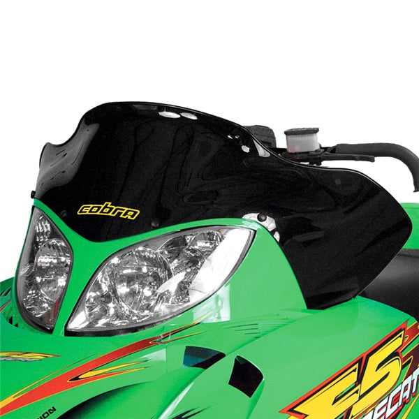POWERMADD WINDSHIELD LOW 14.25" BK A/C POWERMADD 12421