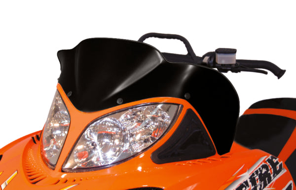 POWERMADD WINDSHIELD LOW 14" BK A/C POWERMADD 12810