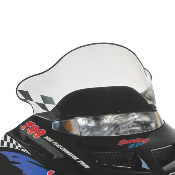 POWERMADD WINDSHIELD MID 15" TINT W/BK CHECK 11230