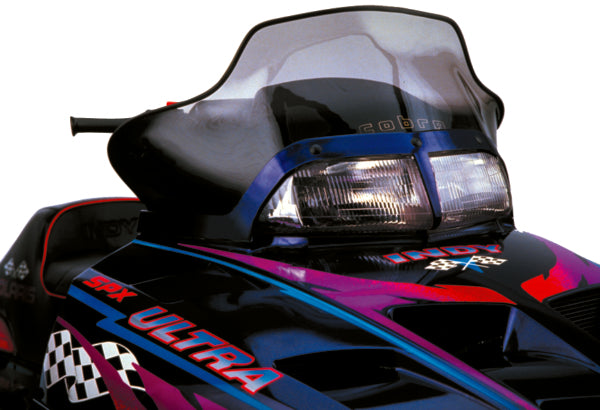 POWERMADD WINDSHIELD MID 13.5" TINT W/BK FADE 11430