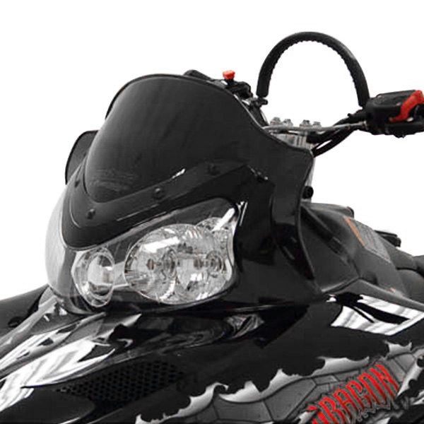 POWERMADD WINDSHIELD LOW 11.5" BK POL POWERMADD 11922