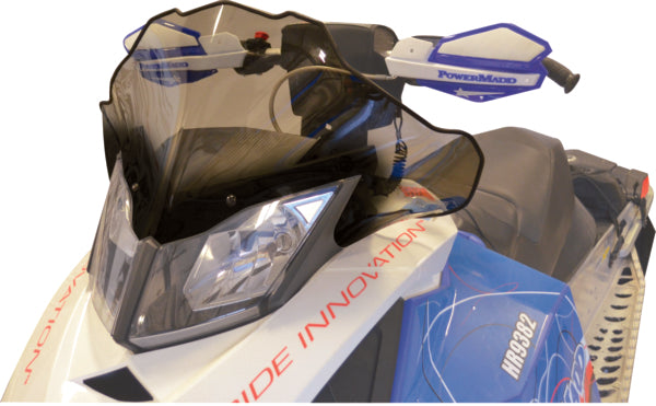 POWERMADD WINDSHIELD LOW 12" TINT W/BK FADE 13412
