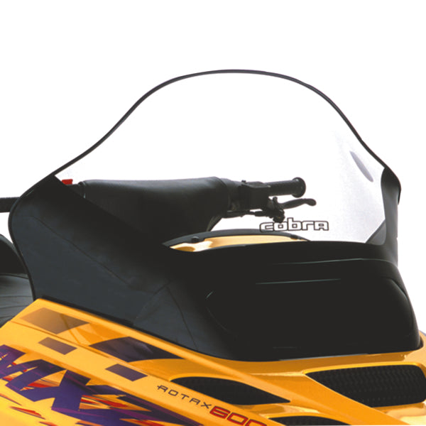 POWERMADD WINDSHIELD HIGH 15.5" CLR W/BK BRP 13251
