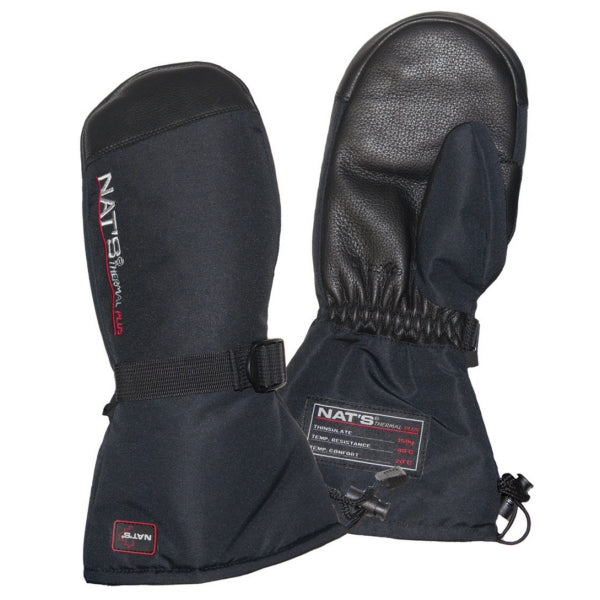 NATS MITTENS DEERE LEATHER M M985-N-03-M
