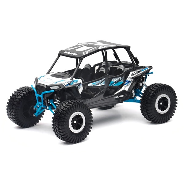 NEW RAY TOYS SCALE MODEL 1:18 POL RZR XP4 TURBO BK/BL 57976A