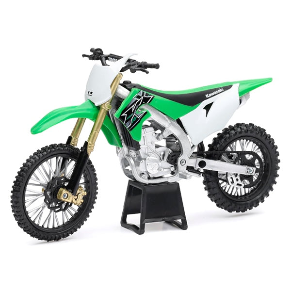 NEW RAY TOYS SCALE MODEL 1:12 KAWA 19 KX450F DIRTBIKE 58103