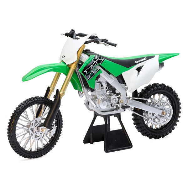 NEW RAY TOYS SCALE MODEL 1:6 KAWA 19 KX450F DIRTBIKE 49653