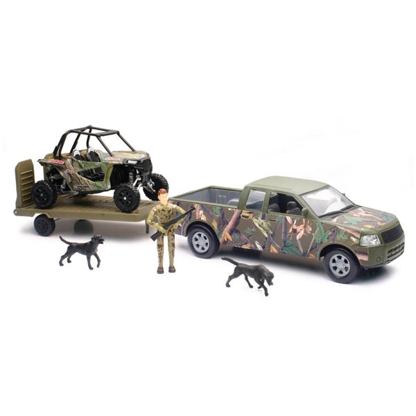 NEW RAY TOYS SCARE MODEL PICK UP TRUCK W/RZR SS-76456