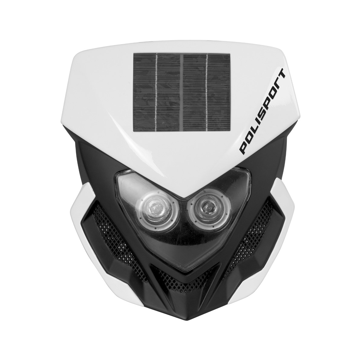 POLISPORT LOOKOS EVO SOLAR HEADLIGHT WHITE 8668900001