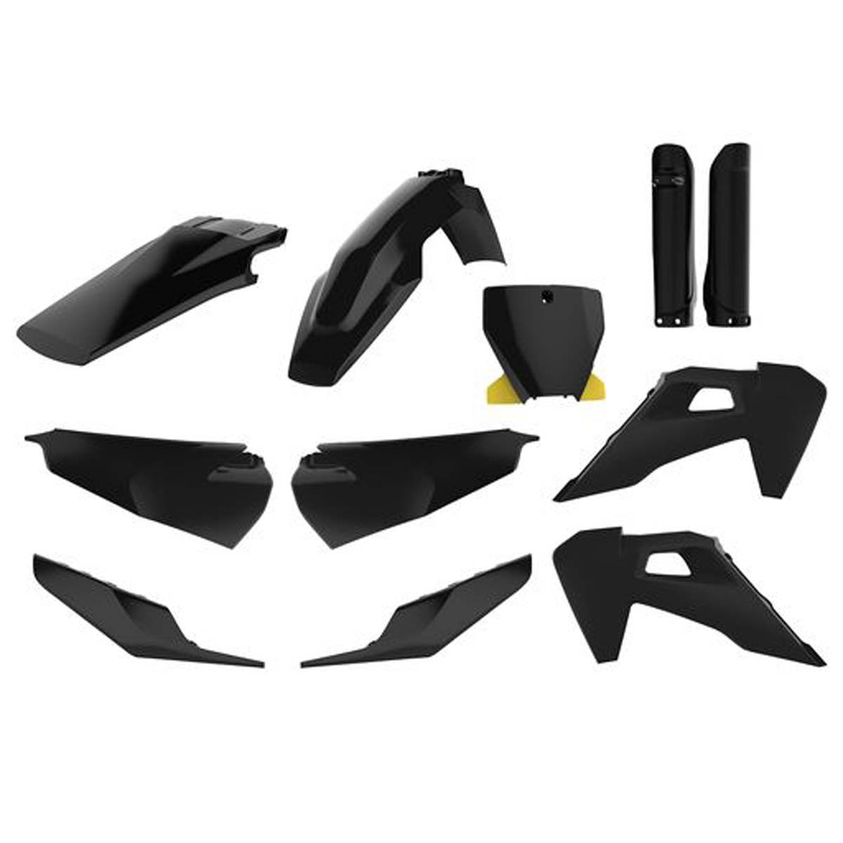 POLISPORT COMPLETE KIT HUSKY FC/TC (19-22) BLACK 91019