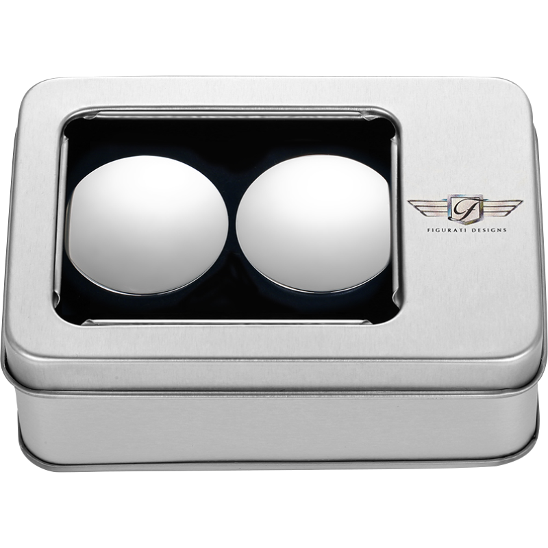 FIGURATI DESIGNS HARLEY-DAVIDSON PLAIN SILVER CUSTOM SWING ARM COVERS FD60-SS