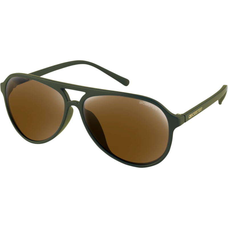 BOBSTER SUNGLS MAVERICK MAT OLIVE BMAV102HD