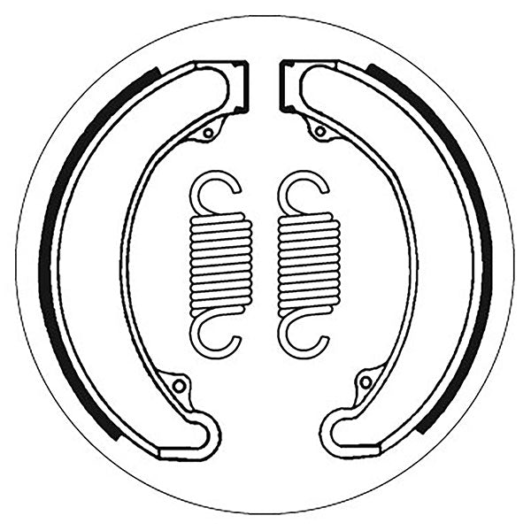 SBS BRAKE SHOES WITH SPRINGS HONDA 5192071100