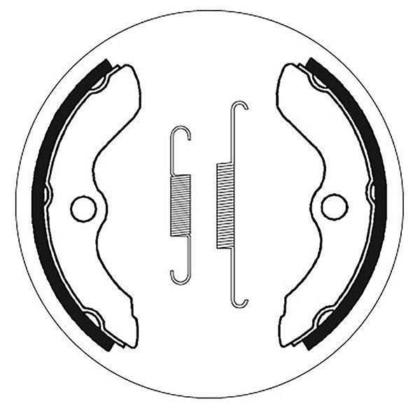 SBS BRAKE SHOES WITH SPRINGS HONDA 5192083100