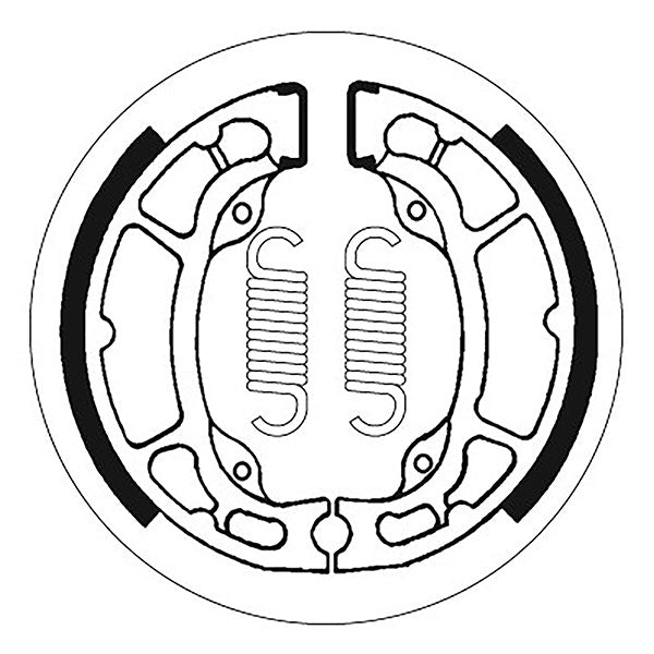 SBS BRAKE SHOES WITH SPRINGS KAWASAKI 5192087100