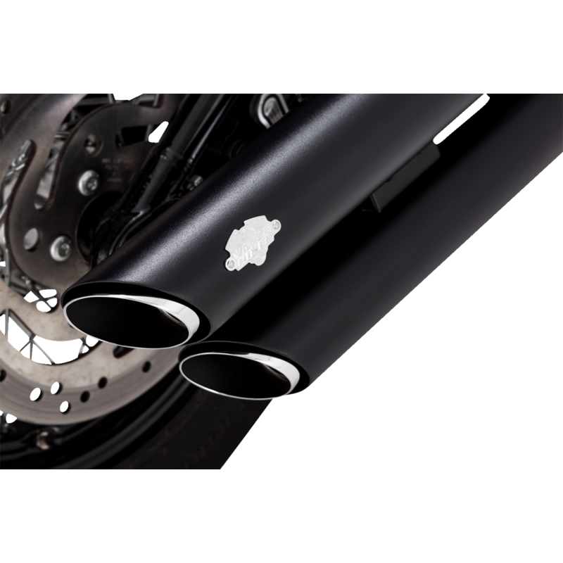 VANCE & HINES MUFFLERS 3" BLK TWIN S 18+STH 46376
