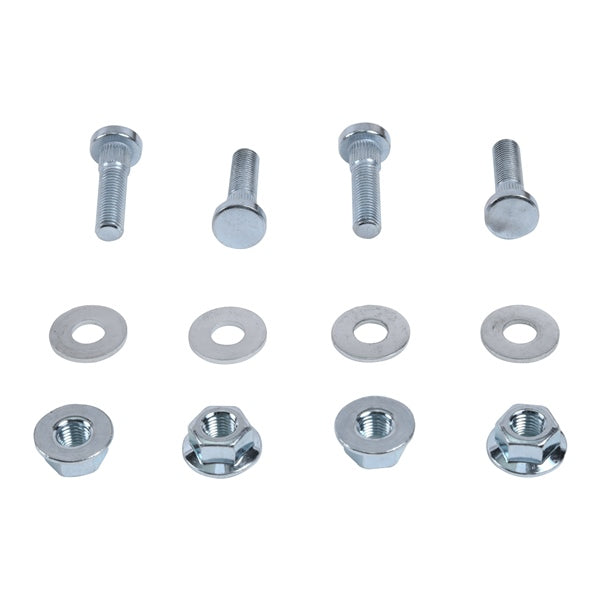 ALL BALLS WHEEL STUD/NUT KIT FT/RR KAWA 85-1026