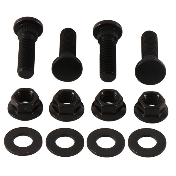 ALL BALLS WHEEL STUD/NUT KIT FT/RR POL 85-1016
