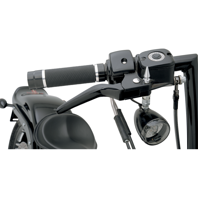 DRAG SPECIALTIES 96-17 B/T BLK CUSTOM LEVER SET 0610-0211