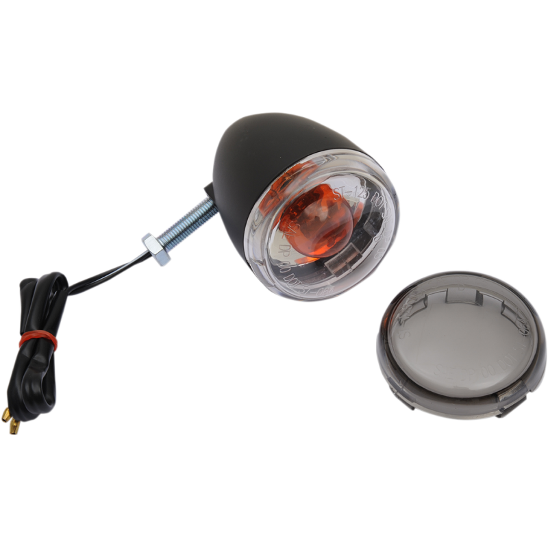 DRAG SPECIALTIES LIGHTS T/S UNIV R BLK/SMK L12-0232BR/M