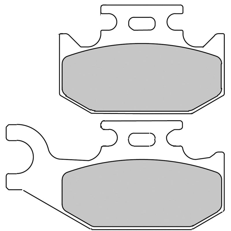 ITL BRAKE PADS - KEVLAR/CARBON - (FA317) 210317