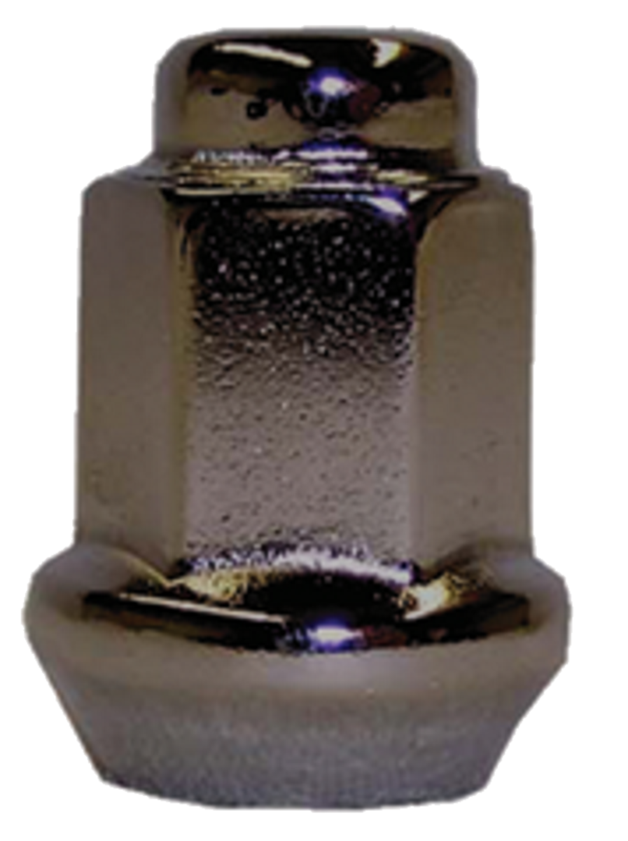 EXCALIBUR 12MM X 1.25 TAPER SPLINE BLK LUG EACH W1025SB