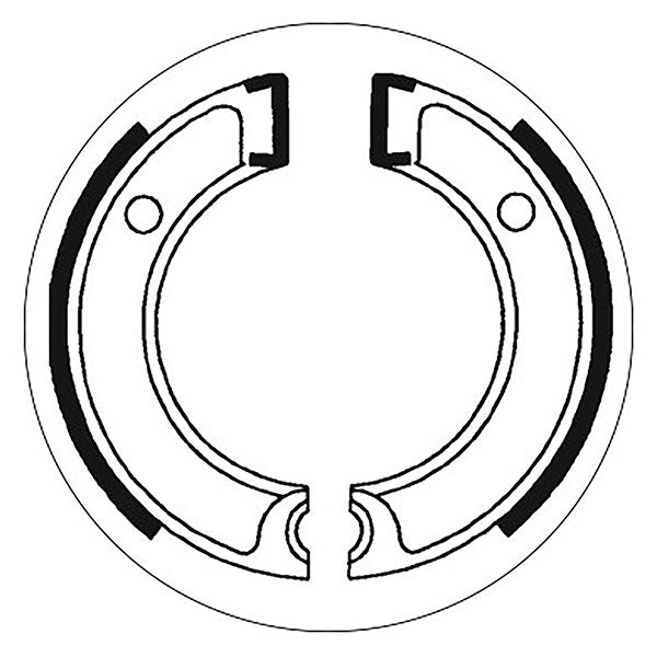 SBS BRAKE SHOES WITH SPRINGS YAMAHA 5192112100