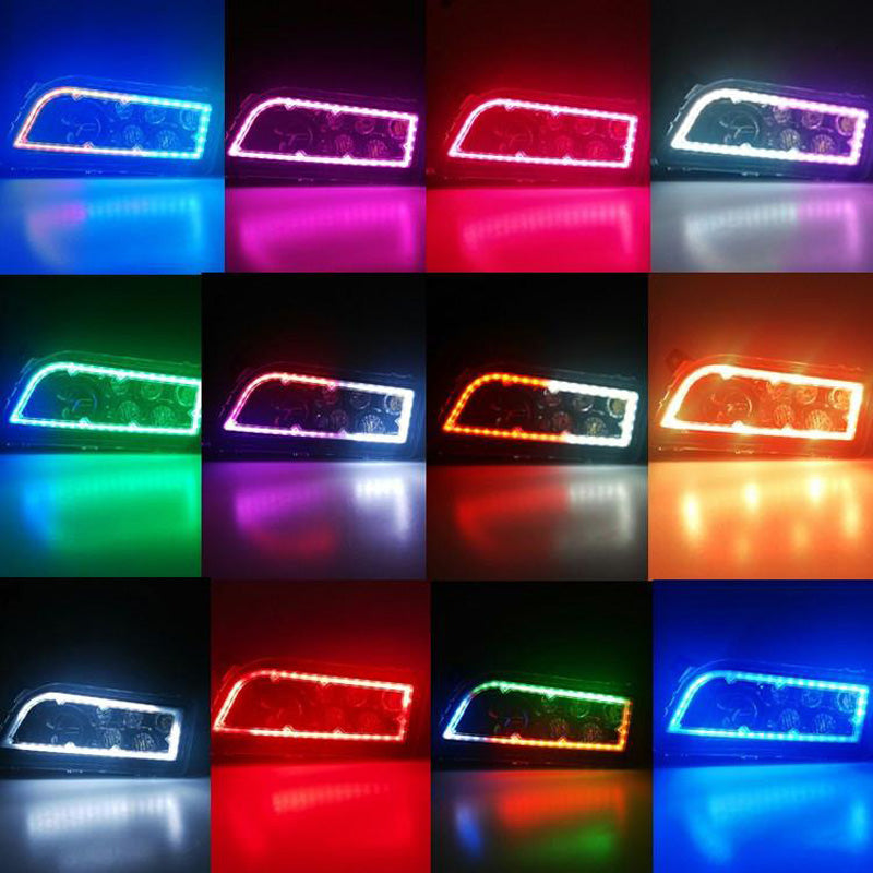 ITL RZR1000 RGB HEADLIGHT KIT CHROME 212031