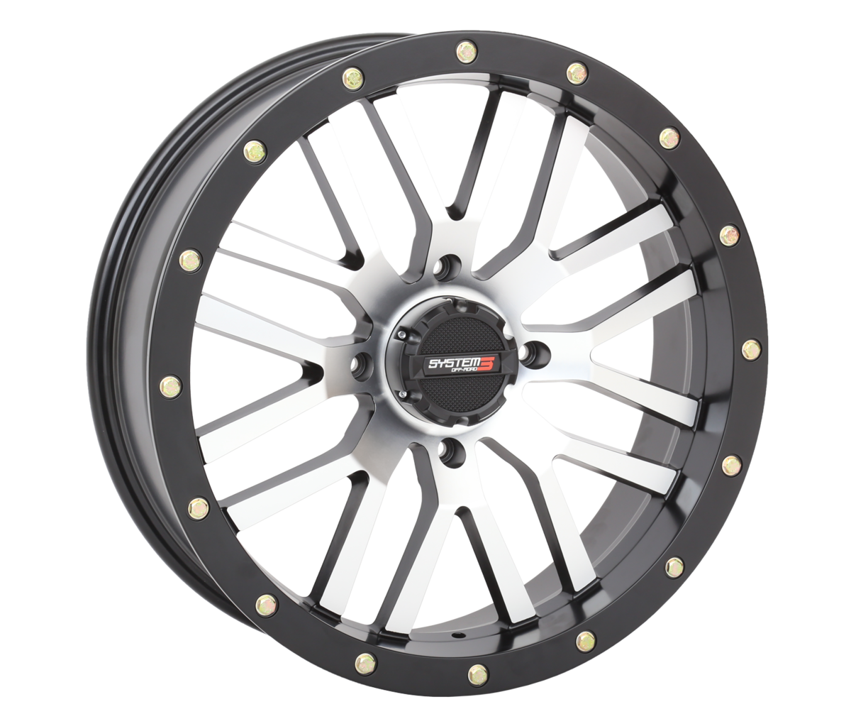 SYSTEM 3 14X7 4/156 5+2 (+30MM) ST3 MACHINED 14S3-1056