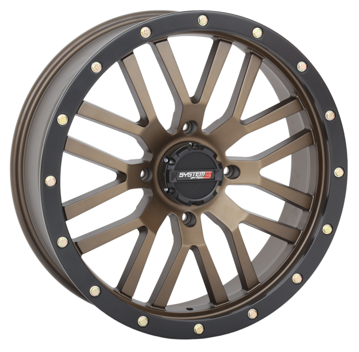SYSTEM 3 14X7 4/137 5+2 (+30MM) ST3 BRONZE 14S3-1237