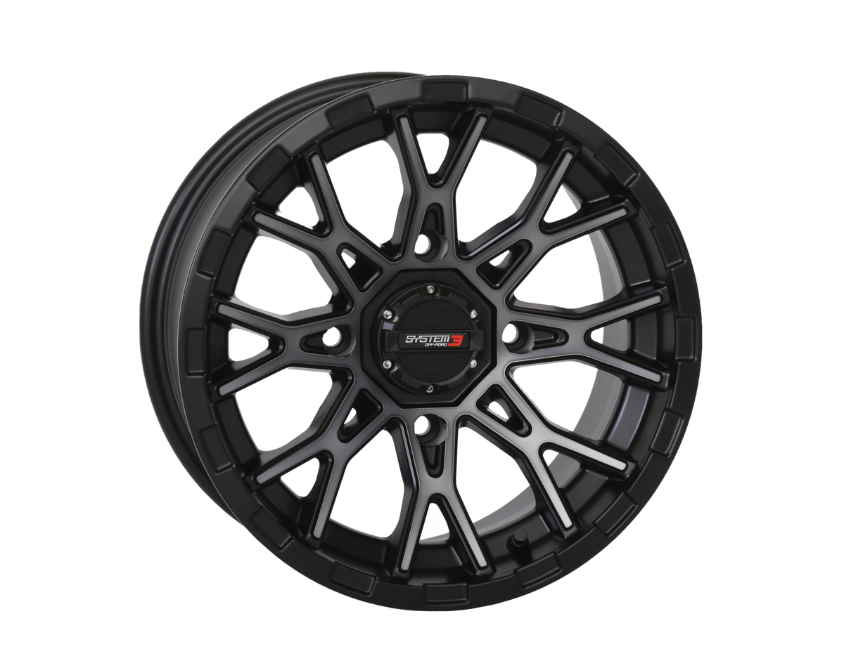SYSTEM 3 14X7 4/137 4+3 (+10MM) ST6 DARK TINT 14S3-6136