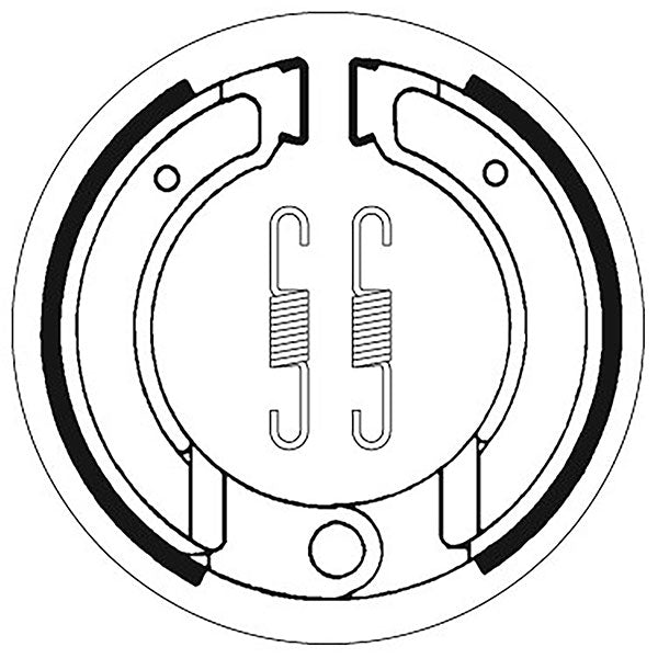 SBS BRAKE SHOES WITH SPRINGS KTM 5192120100