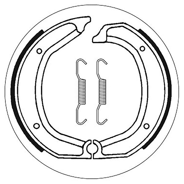SBS BRAKE SHOES WITH SPRINGS BMW 5192139100
