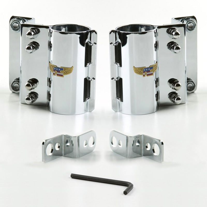 NATIONAL CYCLE CHROME KIT SAME AS CJG FOR WIDE SHIELDS KIT-CJH