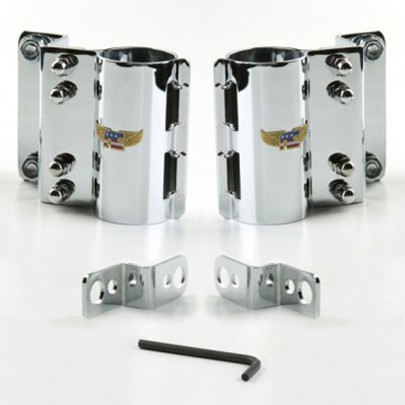 NATIONAL CYCLE CHROME KIT SAME AS CJJ FOR WIDE SHIELDS KIT-CJK