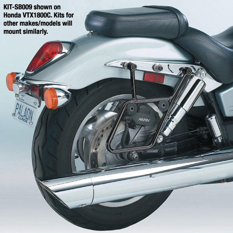 NATIONAL CYCLE HRDWR KITSADDLEBAGKAW  VN1500AL KIT-SB101