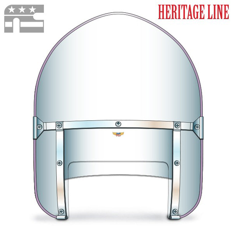 NATIONAL CYCLE HEAVY-DUTYBEADEDCLEAR BTMWINDOW 49-59 CUPPED N2240