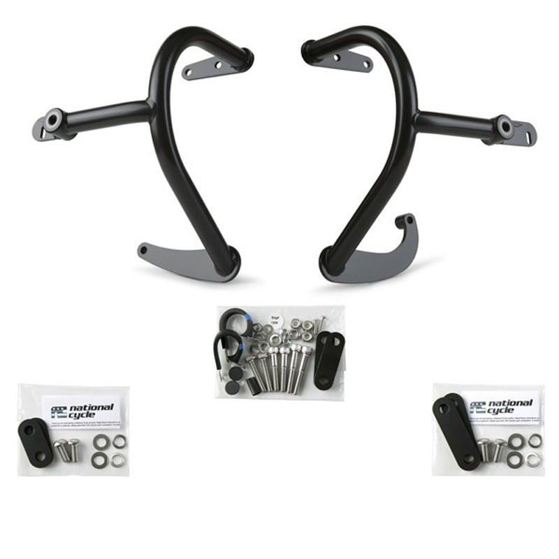 NATIONAL CYCLE COMF BAR GL1800 STEEL E COAT AND BK POWDER COAT P4015-002