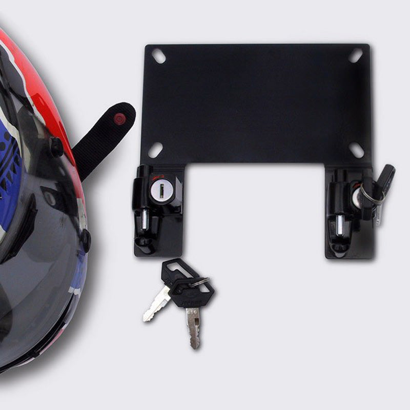 NATIONAL CYCLE HELMET LOCK LICENSE BRACKET WITH 2 LOCKS USA Z5505A