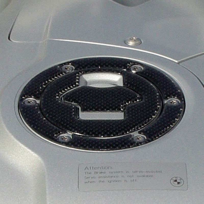 NATIONAL CYCLE CARBON FIBER FUEL CAP TRIM WITH BOLT PATTERN Z8890