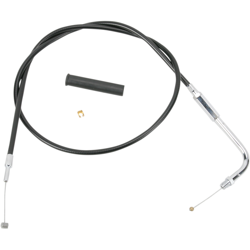 DRAG SPECIALTIES 90-95 36.5" BLACK THROTTLE CABLE 4330904B