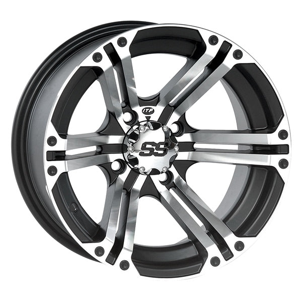 ITP 14X8 4/110 5+3 SS212 MACH BK WHEEL ITP 1428374404B