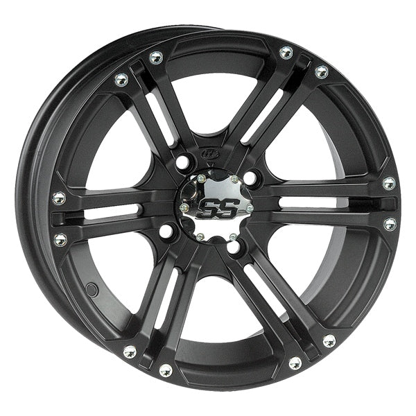 ITP 12X7 4/137 5+2 SS212 BK WHEEL ITP 1222231536B