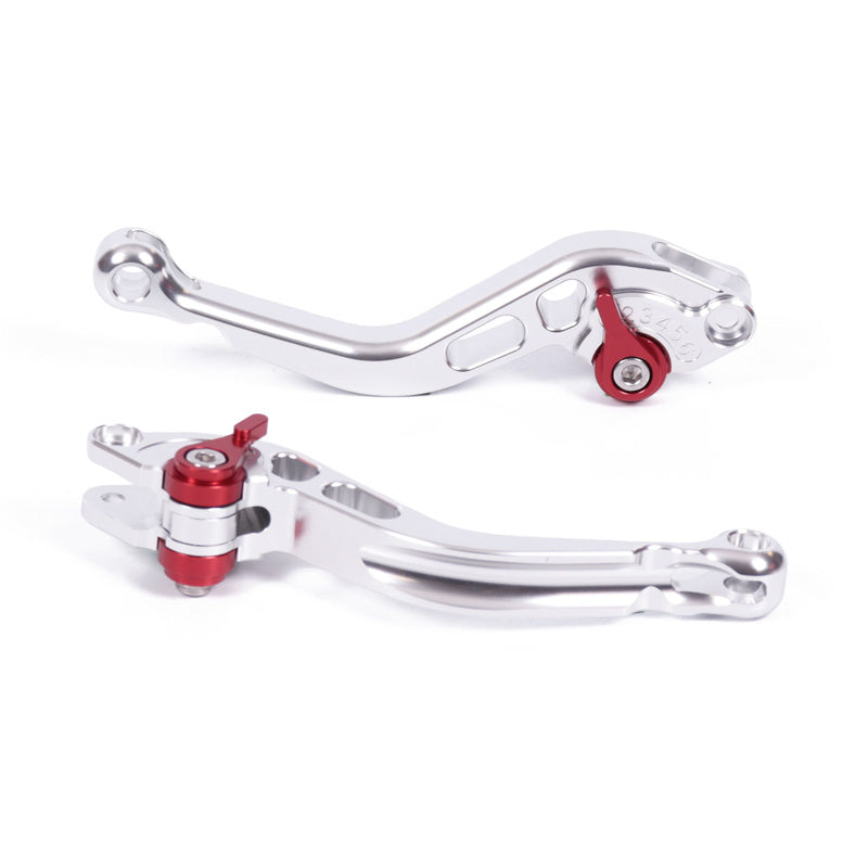 TOXIC ENS. SHORT LEVERS ALUMINIUM/RED(PR) 2160402