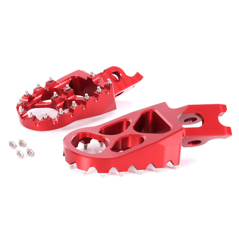 TOXIC MX FOOTPEGS HONDA RED CRF150/450 07-22 2162005