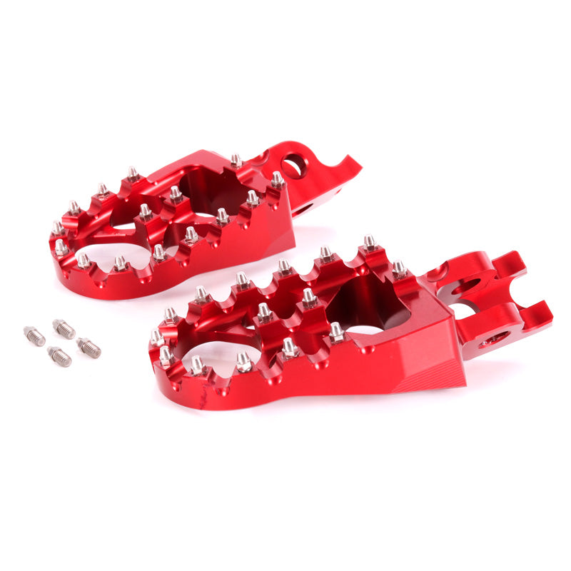 TOXIC MX FOOTPEGS HONDA RED CRF150/450 07-22 2162005