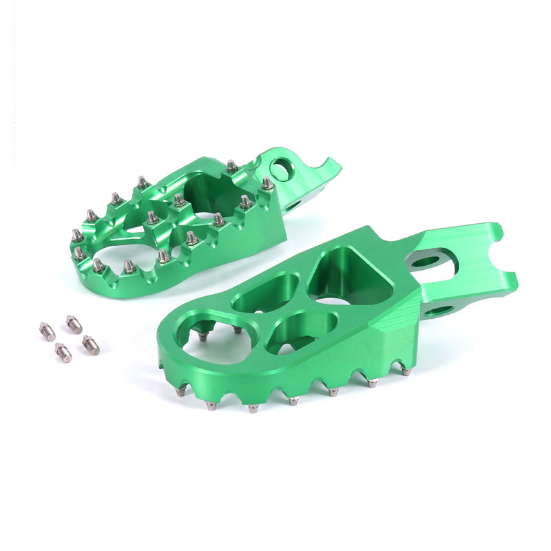 TOXIC MX FOOTPEGS KAWASAKI GREEN KX250/450 06-22 2162086
