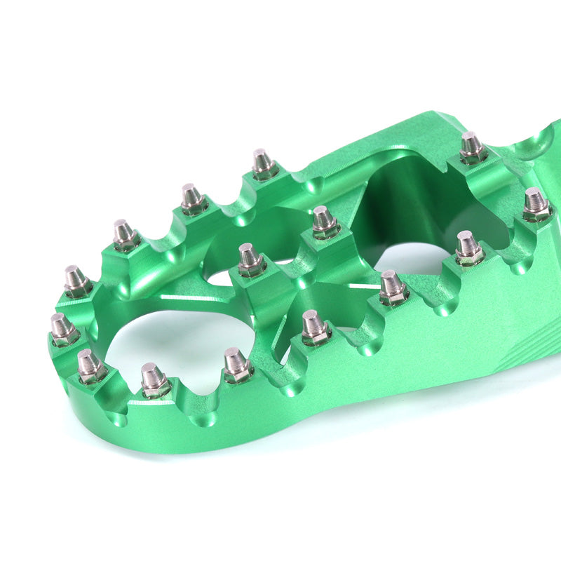 TOXIC MX FOOTPEGS KAWASAKI GREEN KX250/450 06-22 2162086
