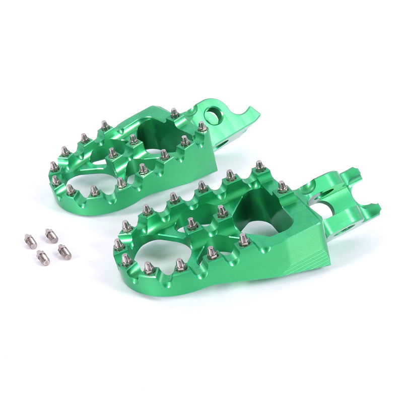 TOXIC MX FOOTPEGS KAWASAKI GREEN KX250/450 06-22 2162086