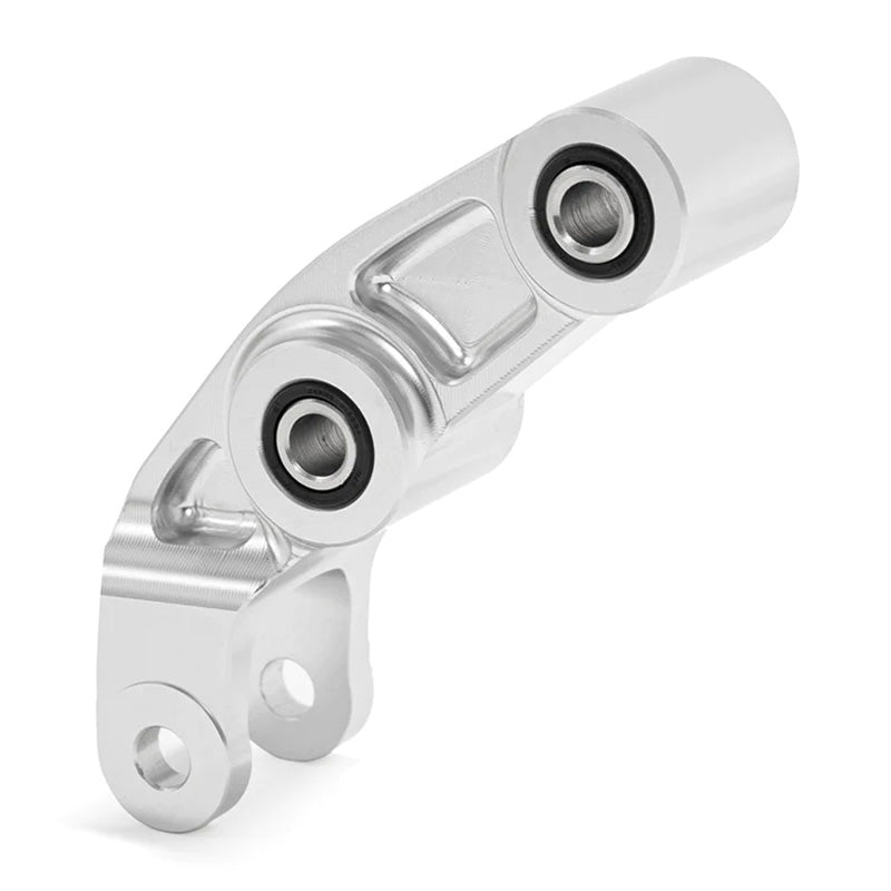 TOXIC REAR SHOCK ABSORBER MOUNT SUR-RON LBX SILVER 2166020